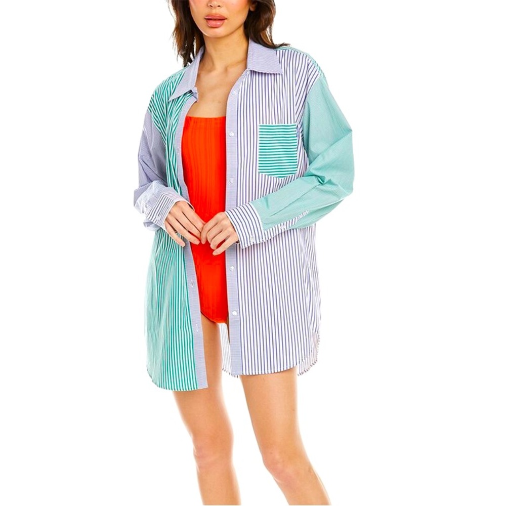 Solid & Striped Oxford Tunic